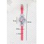 MINI Quartze Round Dial Waterproof Watch Cartoon Creative PVC Band Watch mn930