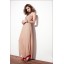 Sleeveless Tulle One Shoulder Lace up Empire Soild Color Party Dress