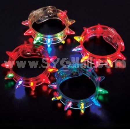 LED Spike Bracelets For Rave Party