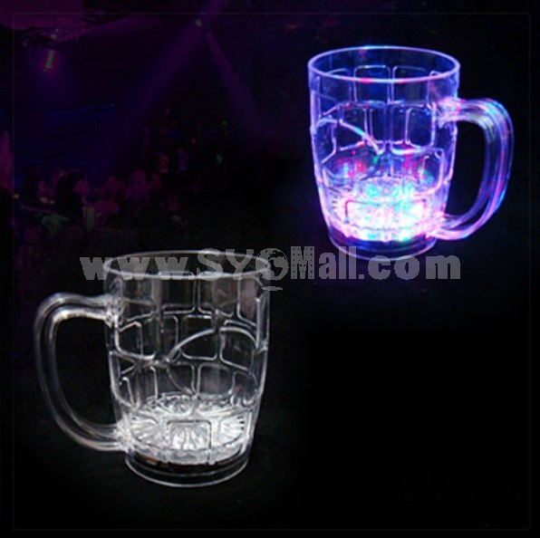 Led Light-Up Drinkware Beer Mug/6LED