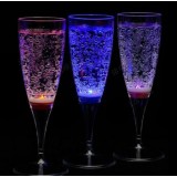 Wholesale - LED Light Up Flashing Champagne Glasses