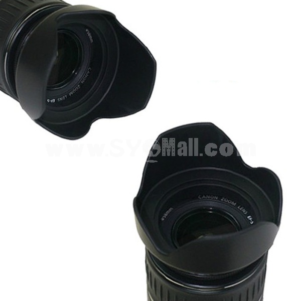 Flower Petal Lens Hood 77 MM Universal Type