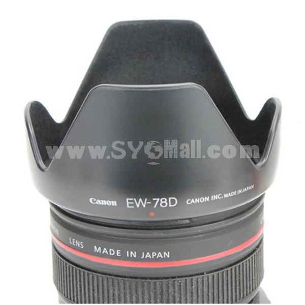 Lens Hood for Canon 18-200 28-200 Flower Petal (EW-78D)