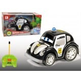 Wholesale - RONGTAI 4 Channel RC Remote Beetles Police Car with Music