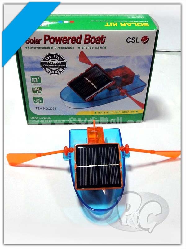 Solar Power Rowboat