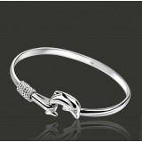 Wholesale - Silver Plating Dolphin Bay Bracelet