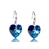 Wholesale - The Heart of Sea Blue Crystal Earring