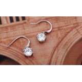 Wholesale - Classic Tiffany Setting Zircons Earring