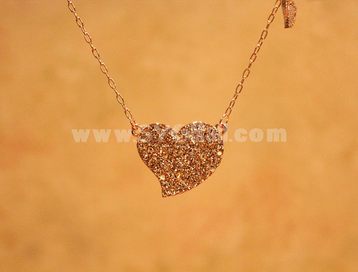 Big&Small Hearts Necklace with SWAROVSKI Elements