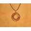 Spiral Ring Style Necklace with SWAROVSKI Elements