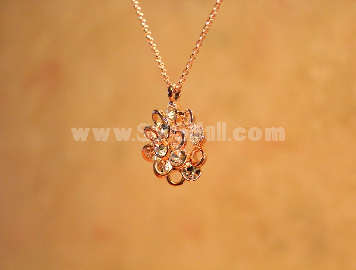 Blossom Style Necklace with SWAROVSKI Elements