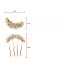 Classical Crystal Bouquet Hairpin with SWAROVSKI Elements (8881)