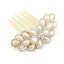 Crystal Pearl Butterfly Hairpin with SWAROVSKI Elements 