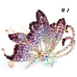 Wholesale - Crystal Butterfly Hairpin with SWAROVSKI Elements (9514)