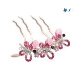 Wholesale - Crystal Butterfly Hairpin with SWAROVSKI Elements