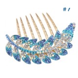 Wholesale - Crystal Leave Style Hairpin with SWAROVSKI Elements
