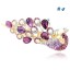 Crystal Peacock Style Hairclip with SWAROVSKI Elements (9463)