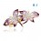 Crystal Double Butterflies Style Hairclip with SWAROVSKI Elements