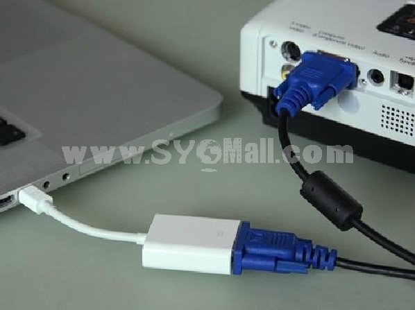 Mini Displayport to VGA Cable Adapter for Apple