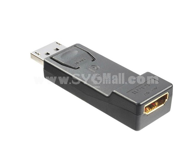 Display Port to HDMI Converter with Audio Adapter