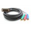DVI-I to 3 RCA Component RGB Cable M/M