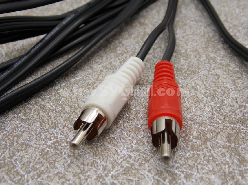 3.5mm Male To 2 RCA Stereo Audio Cable