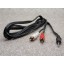 3.5mm Male To 2 RCA Stereo Audio Cable