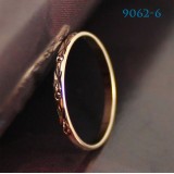 Wholesale - Simple Style Golden Ring with SWAROVSKI Elements (9062-6)