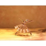 Wholesale - Ballerina Style Crystal Pearl Brooch with SWAROVSKI Elements