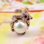 Crystal Pearl/Koala Style Ring with SWAROVSKI Elements (9067D)