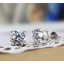 Cute Square Designed Silver Plating Earring