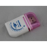 Wholesale - 4 in 1 USB 2.0 Memory Card Reader Multi-Function Blue Moon II 