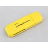 Wholesale - 4 in 1 USB 2.0 Memory Card Reader Multi-Function Strip Shaped 