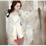 Wholesale - Fashion Marriage Tree and Deer Patter Women's Scarf