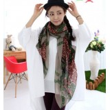 Wholesale - Leopard Print Women's Wrapping Scarf