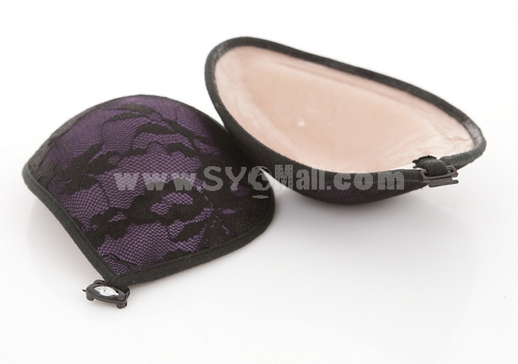 Invisible Silicone Bra Breathable Wedding Bra Mat Gathered