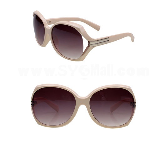 Sunglasses for Women Oversized Frame Fashion Retro Black (YJ615)
