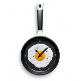 Wholesale - Creative Happy Time Omelette Pan Wall Clock