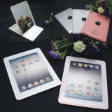 Wholesale - Ipad2 Style Portable Mirror Creative Make-Up White/Pink/Silver to Choose 