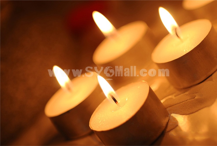 SHUJUHOME Smokeless Scented Tealight/Candle Air Fresh 5 Hours 14G×50 