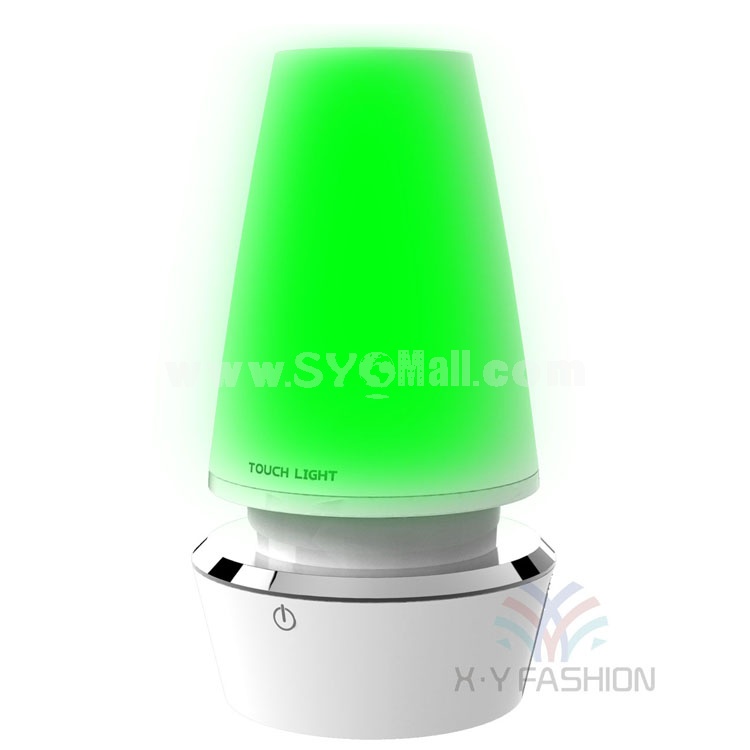 Colorful Touch LED Night Light Rechargeable Atmosphere Lamp 