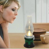 Wholesale - Creative Vintage Style Sensor LED Table Lamp Could be Blowed Out