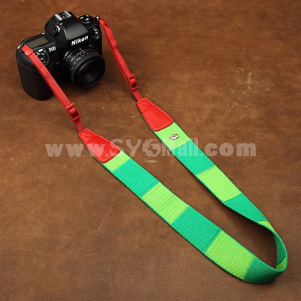 Shoulder Strap for SLR Camera Universal Type Olive Green (CAM8177-2)