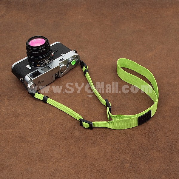 Shoulder Strap for SLR Camera Universal Type Yellowish-Green (CAM1857)