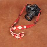 Wholesale - Shoulder Strap for SLR Camera Universal Type Red&White Diamond Style (CAM8305-2)
