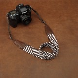 Wholesale - Shoulder Strap for SLR Camera Universal Type Brown&White Twill Style (CAM8666)