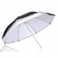 36" Detachable Photography Umbrella Black&White Umbrella Soft Umbrella