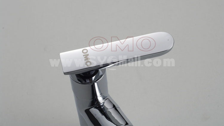 OMO All Brass Single Handle Wall Type Rotatable Pull Out Kitchen Sink Faucet Cold Water B-95001CP