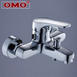 Wholesale - OMO All Brass Single Handle Tub Faucet with Valve and Water Outlet Cold and Hot Water B-85006C