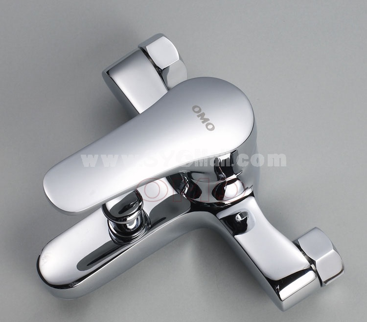 OMO All Brass Single Handle Tub Faucet with Valve and Water Outlet Cold and Hot Water B-85006C
